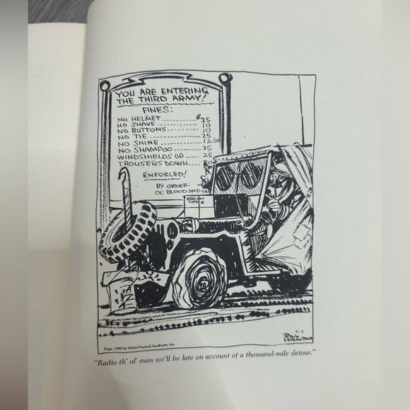 Blue vintage table book- The Brass ring - military history buff- some wear 70s - Picture 10 of 10